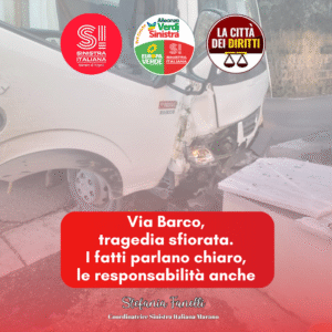 MARANO. Via Barco, tragedia sfiorata. Fanelli: “I fatti parlano chiaro, le responsabilità anche”