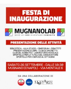 MUGNANO. Annunciaziò Annunciaziò: nasce MugnanoLab