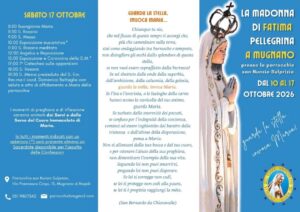 MUGNANO. La Comunità accoglie la Madonna di Fatima: arrivo in elicottero e viabilità blindata per la solenne processione