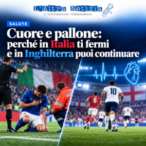 SALUTE. Cuore e pallone: perché in Italia ti fermi e in Inghilterra puoi continuare