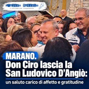 MARANO. Don Ciro lascia la San Ludovico D’Angiò: un saluto carico di affetto e gratitudine