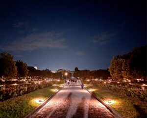 SAN GIORGIO A CREMANO. Città Metropolitana di Napoli: si accende Villa Vannucchi, inaugurato il nuovo impianto di illuminazione del parco storico