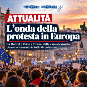 ATTUALITÀ. L’onda della protesta in Europa, da Madrid e Porto a Tirana: dalla casa al carovita, tante le piazze del Vecchio Continente in fiamme