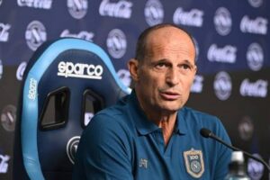 CALCIO. Napoli, Allegri: “Ci vuole realismo, siamo indietro e dobbiamo recuperare”
